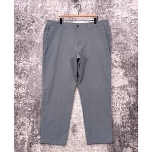 Lululemon Pants 40 x 28 Mens ABC Commission Slim Chino Trouser Gray Canvas